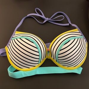 Victoria’s Secret Striped Bikini Top